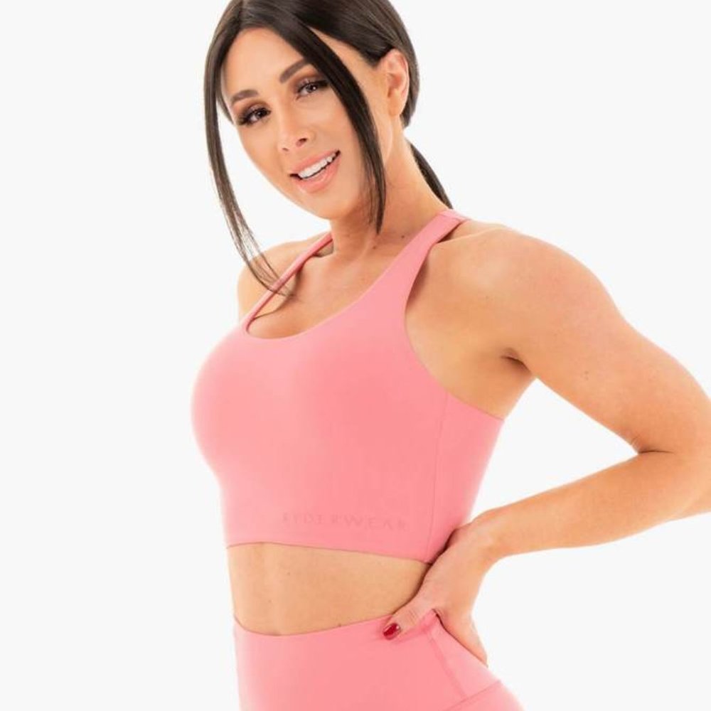 RYDERWEAR -- NKD Sports Bra - Rose - M